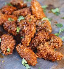 Crispy Garlic Fried Chicken Wings
