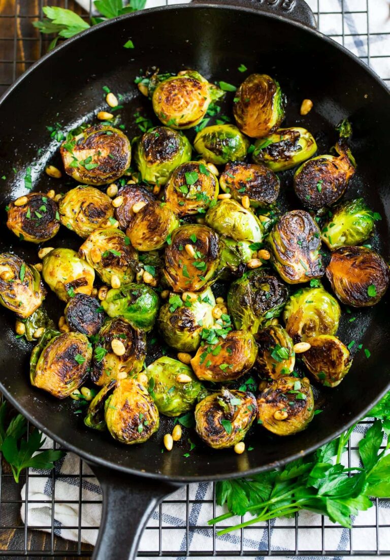 Sautéed Brussels Sprouts with Bacon (Beef)