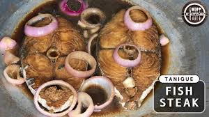 Tanigue Fish Steak ala Bistek