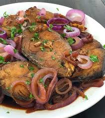 Tanigue Fish Steak ala Bistek